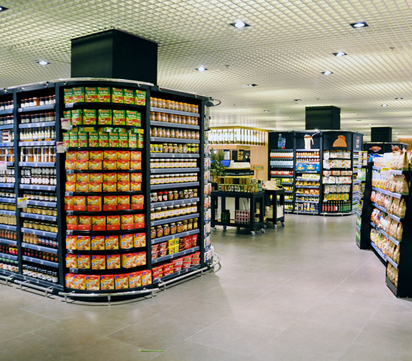 好看又实用的成都超市货架如何布局？